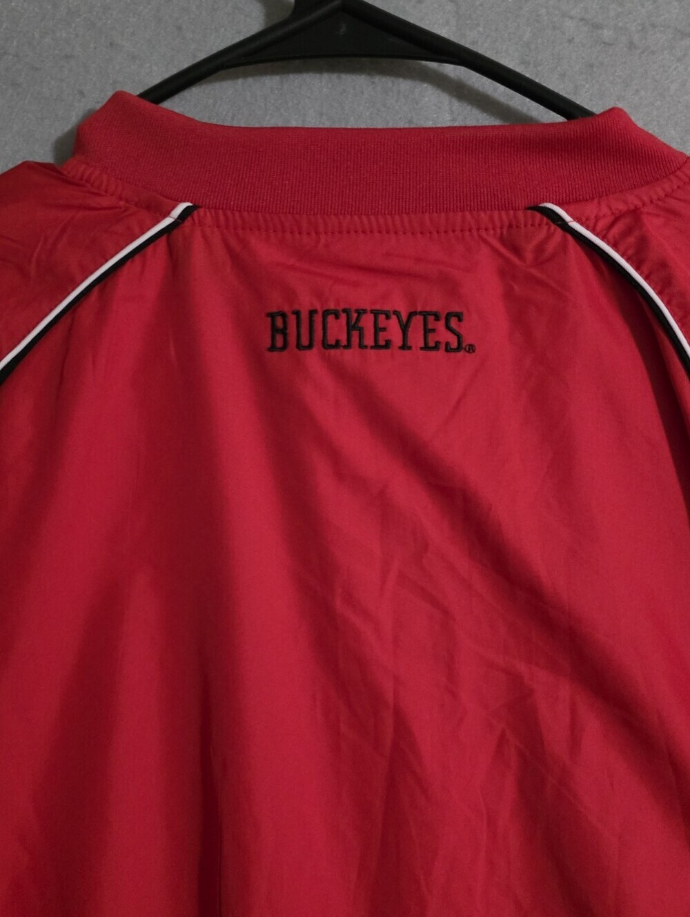 Vtg Team Edition Apparel Mens Ohio State Buckeyes Pullover Windbreaker Size L - Picture 11 of 13